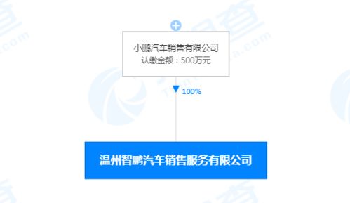 小鹏汽车在温州成立新公司,经营范围含新能源汽车换电设施销售等